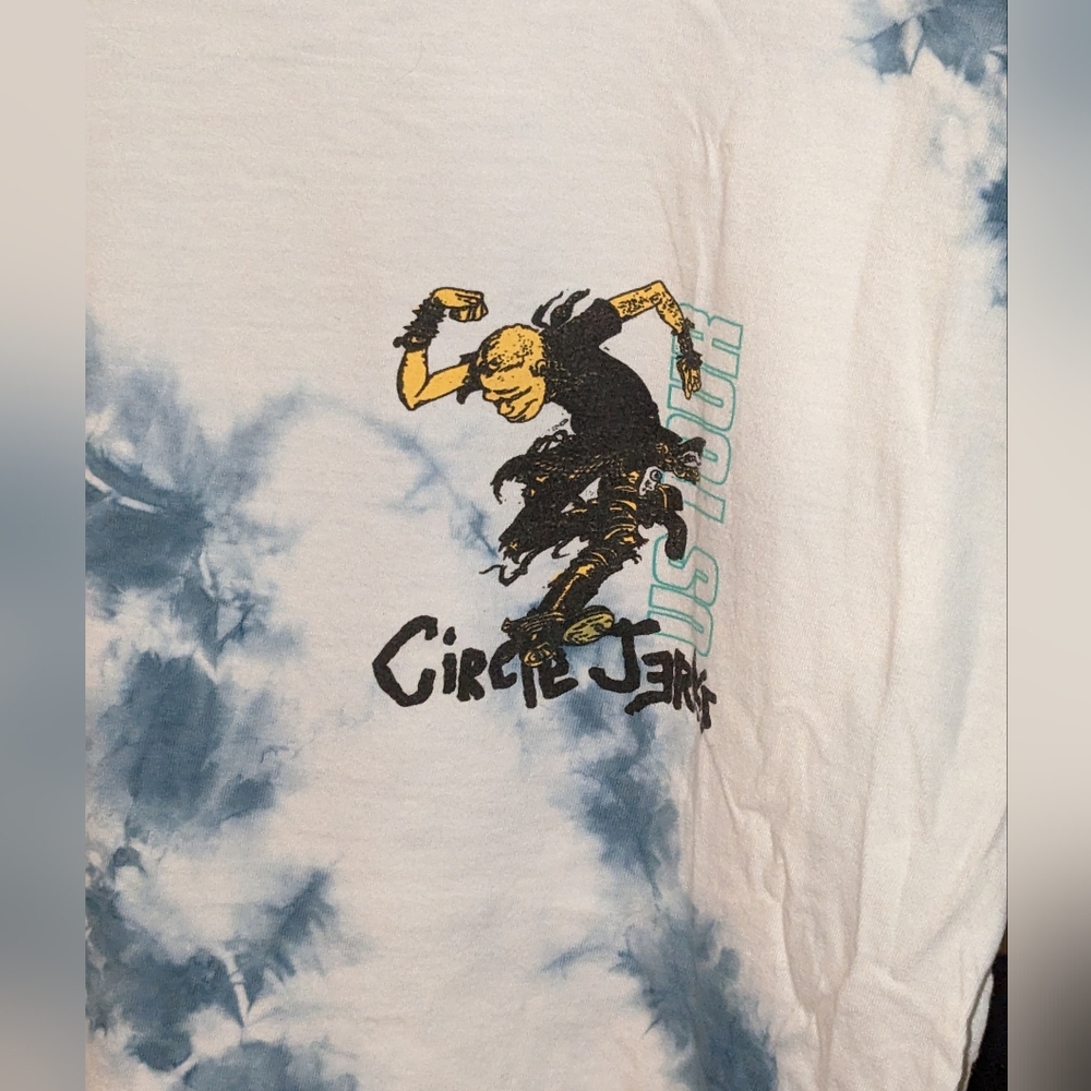 OUT OF PRINT The Circle Jerks punk band tour shirt